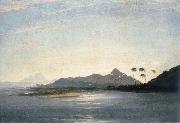 unknow artist A View of the Islands of Otaha Taaha and Bola Bola with Part of the Island of Ulietea Raiatea painting